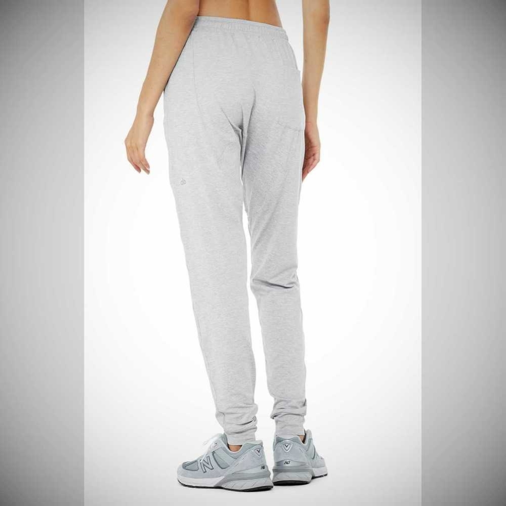 Pantalones Alo Yoga Conquer Revitalize Mujer Grises | MX-57SBXY