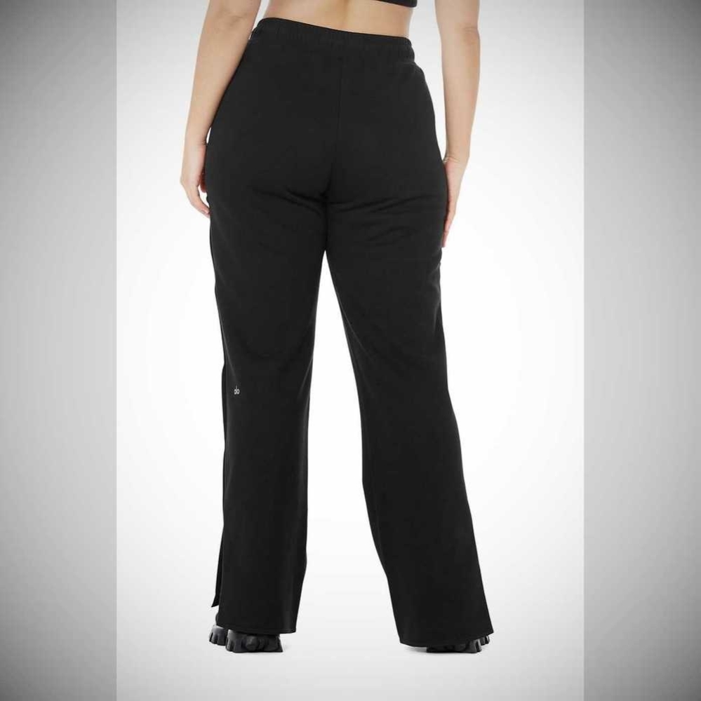 Pantalones Alo Yoga Courtside Tearaway Snap Mujer Negros | MX-69QBIC