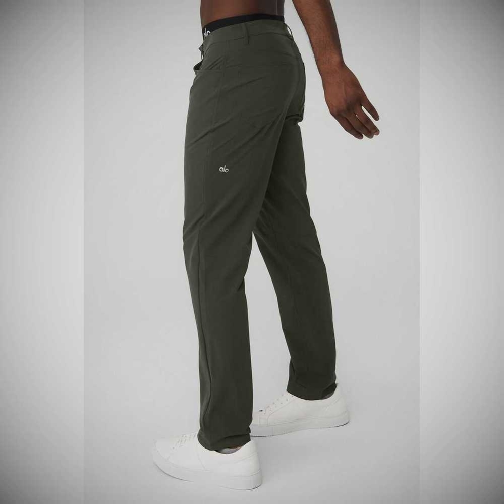 Pantalones Alo Yoga Day and Night Hombre Verdes Oscuro | MX-26EXHC