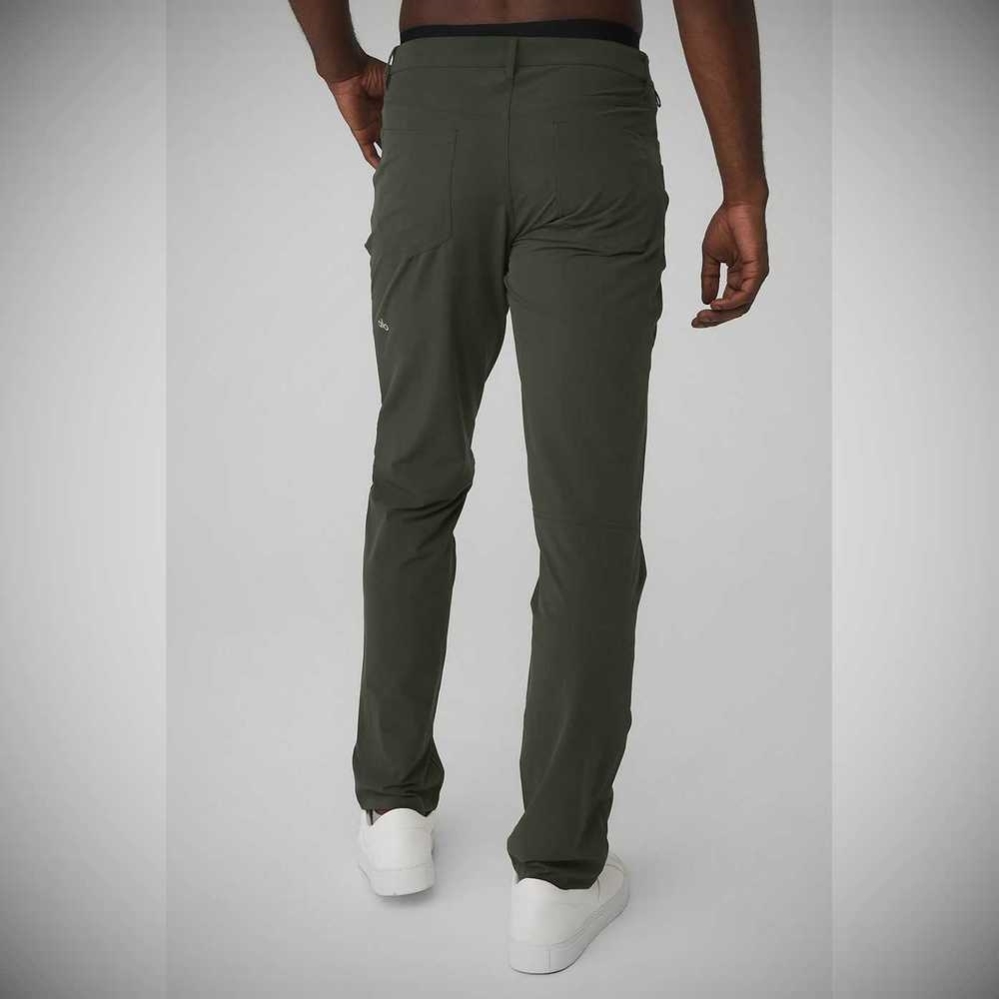 Pantalones Alo Yoga Day and Night Hombre Verdes Oscuro | MX-26EXHC