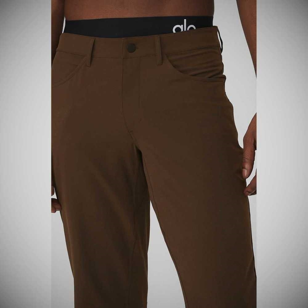 Pantalones Alo Yoga Day and Night Hombre Cafes | MX-74OYWJ