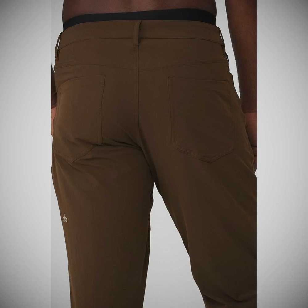 Pantalones Alo Yoga Day and Night Hombre Cafes | MX-74OYWJ