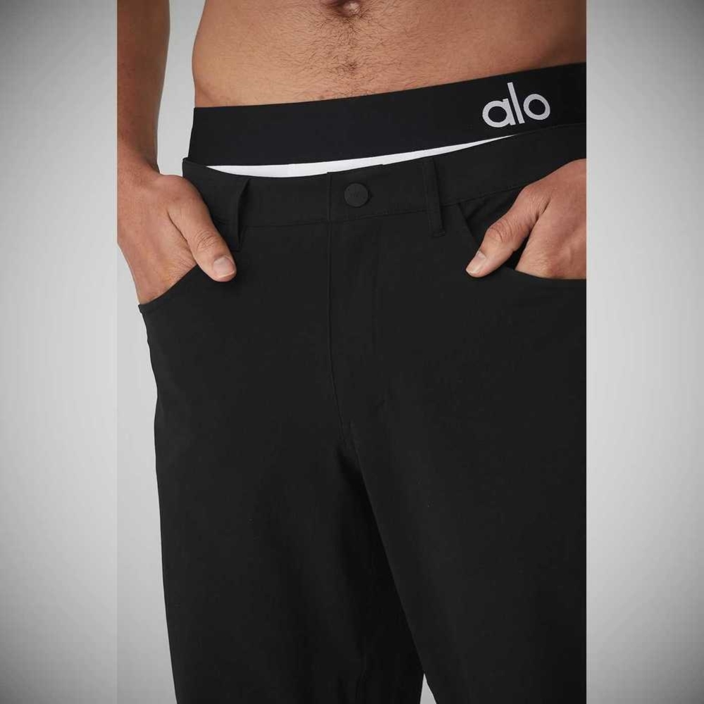 Pantalones Alo Yoga Day and Night Hombre Negros | MX-98FCUH