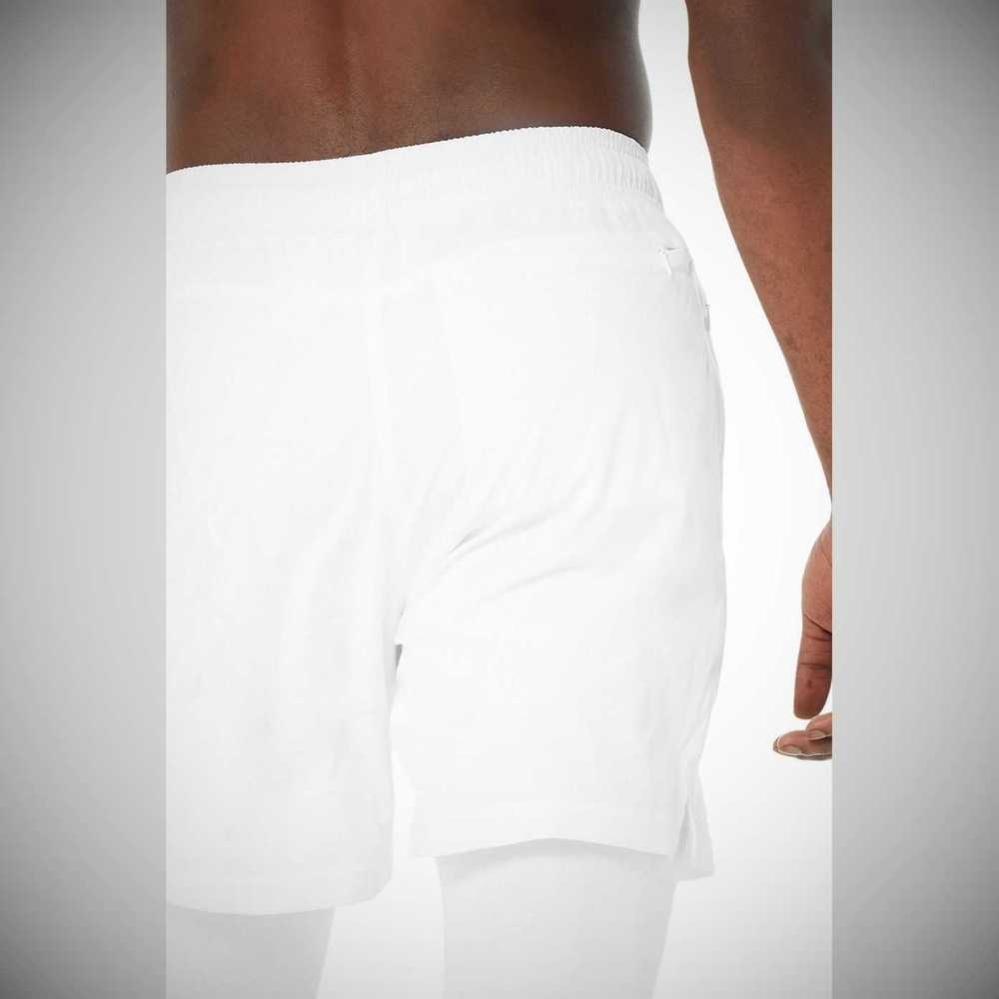 Pantalones Alo Yoga Estabilidade 2-In-1 Hombre Blancos | MX-82CXNQ