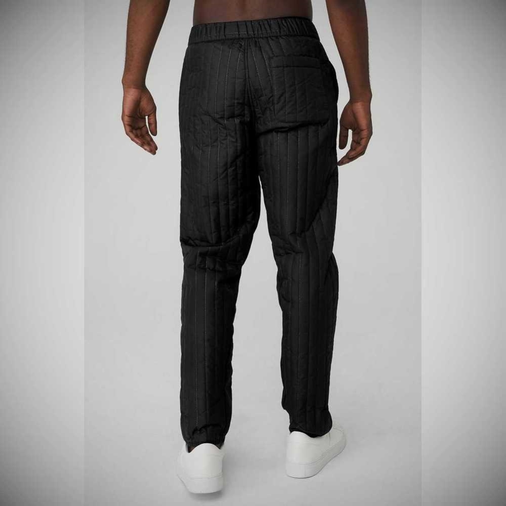 Pantalones Alo Yoga Future Hombre Negros | MX-51QBTU