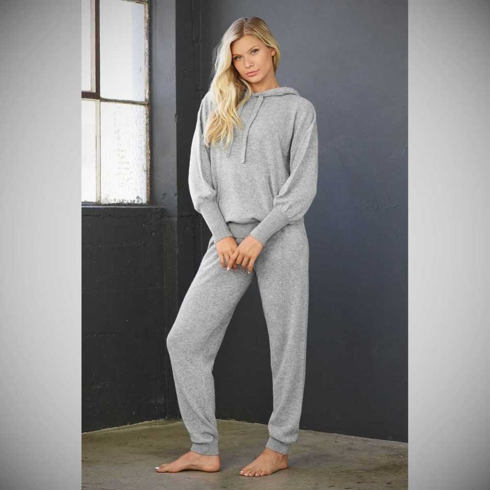 Pantalones Alo Yoga High-Cintura Cashmere Jet Set Mujer Grises | MX-21BUGM