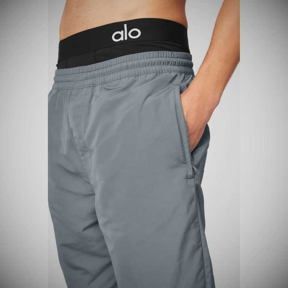 Pantalones Alo Yoga Legend Snap Hombre Azules | MX-82XDKA