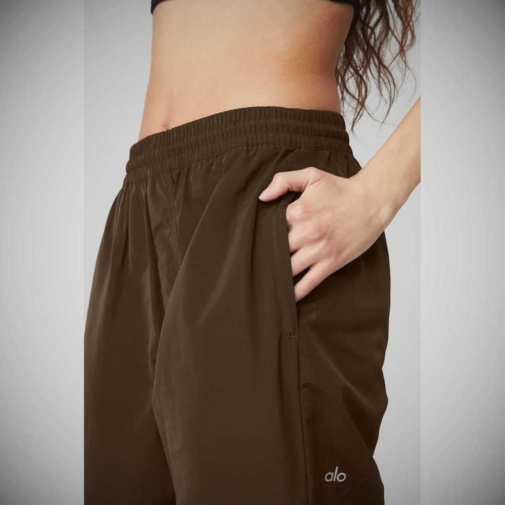 Pantalones Alo Yoga Legend Snap Mujer Cafes | MX-62UJPL