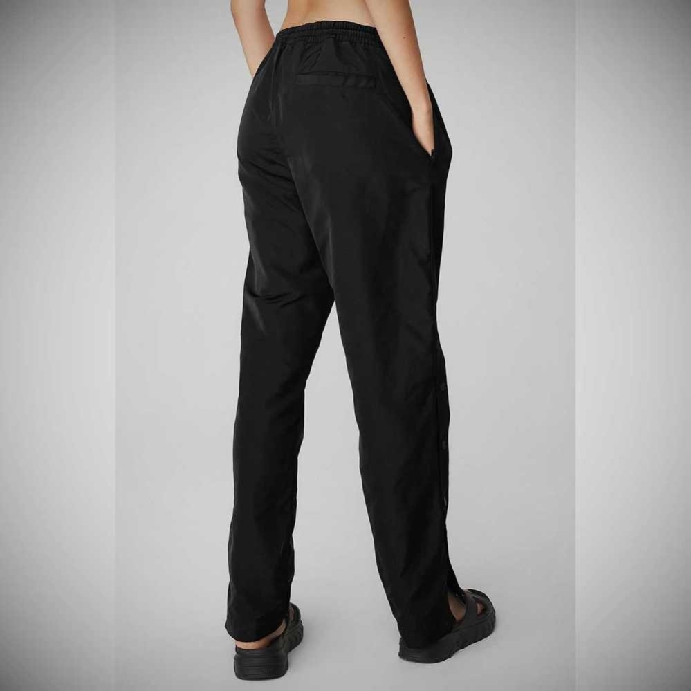 Pantalones Alo Yoga Legend Snap Mujer Negros | MX-71PUQF