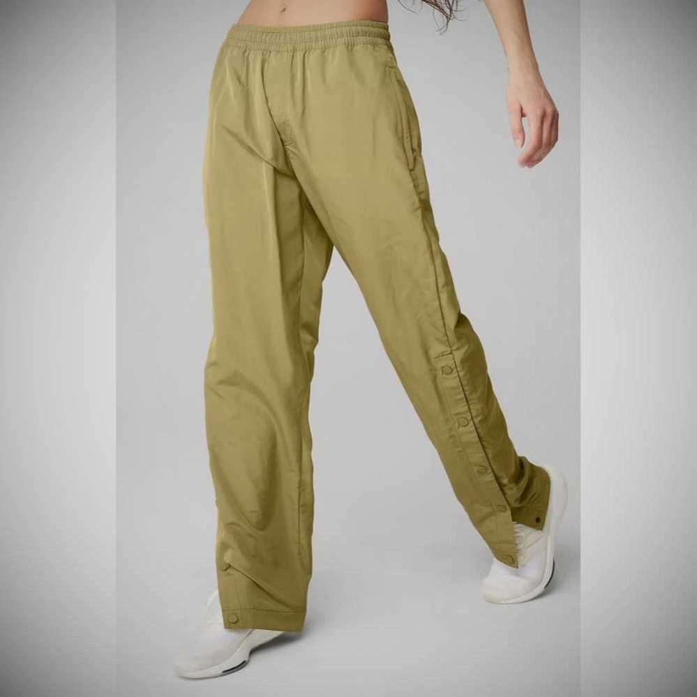 Pantalones Alo Yoga Legend Snap Mujer Wasabi | MX-81DGBA