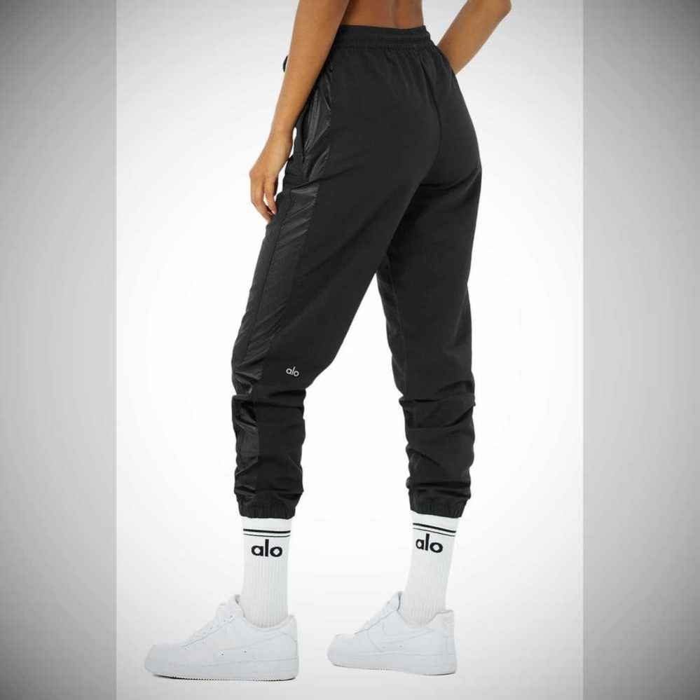 Pantalones Alo Yoga Remix Mujer Negros | MX-36QNCT