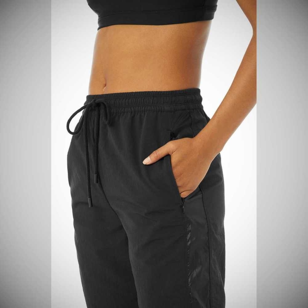 Pantalones Alo Yoga Remix Mujer Negros | MX-36QNCT