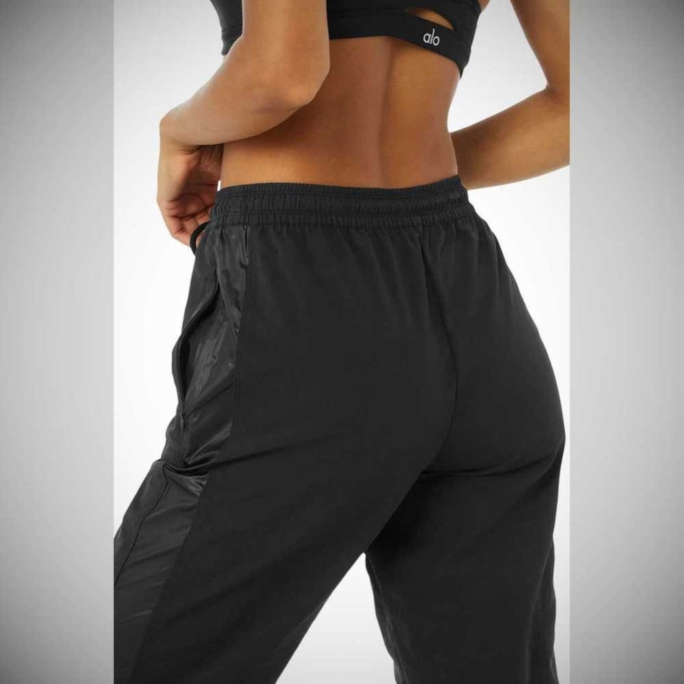 Pantalones Alo Yoga Remix Mujer Negros | MX-36QNCT