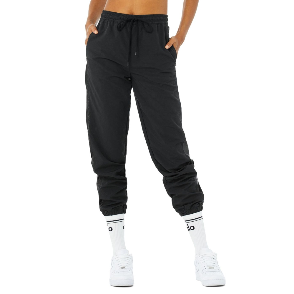 Pantalones Alo Yoga Remix Mujer Negros | MX-36QNCT