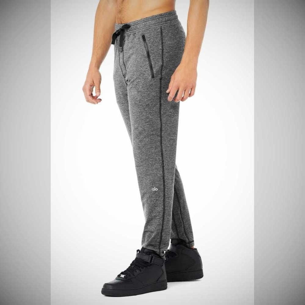 Pantalones Alo Yoga Renew Lounge Hombre Graphite Marl | MX-25KPHV