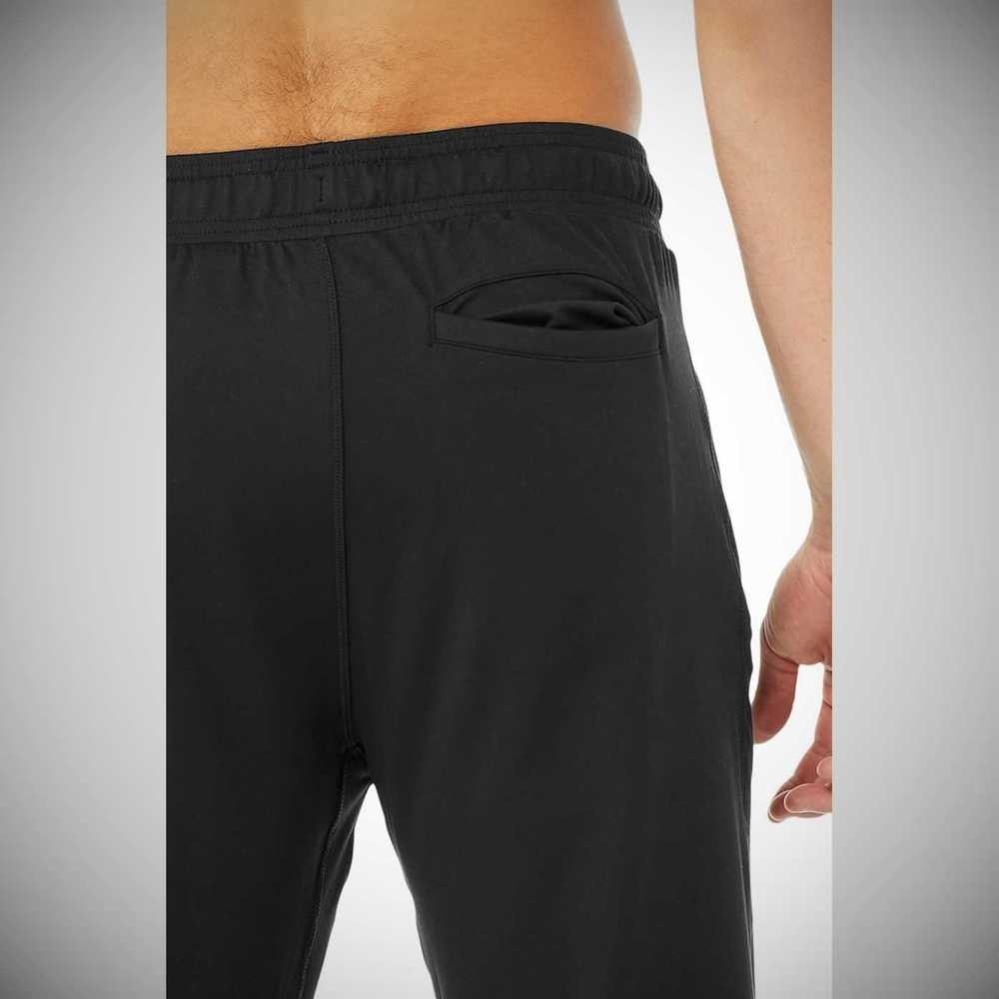 Pantalones Alo Yoga Renew Lounge Hombre Negros | MX-93LNFK