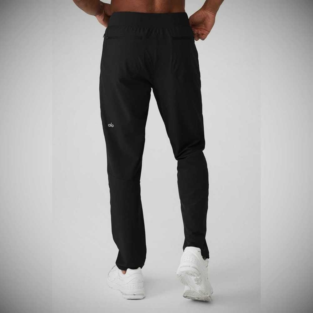 Pantalones Alo Yoga Repetition Hombre Negros | MX-82QNIF