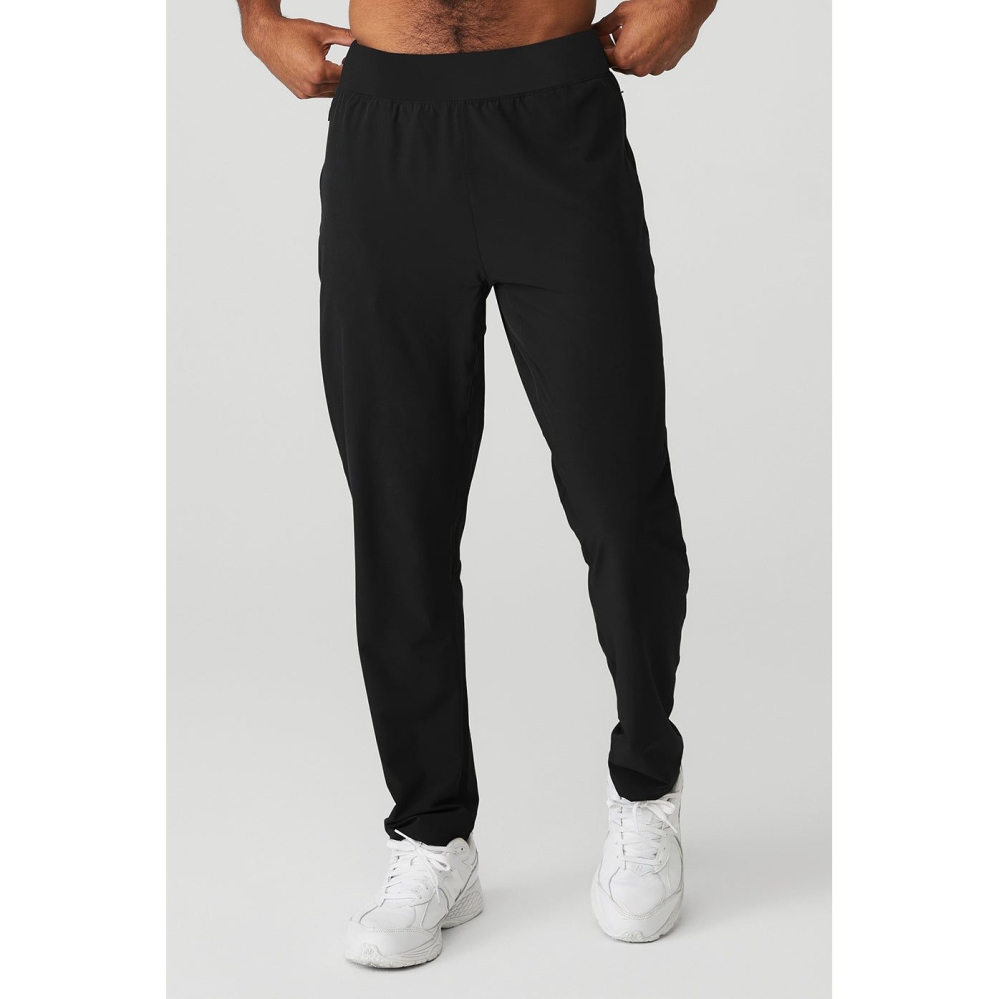 Pantalones Alo Yoga Repetition Hombre Negros | MX-82QNIF