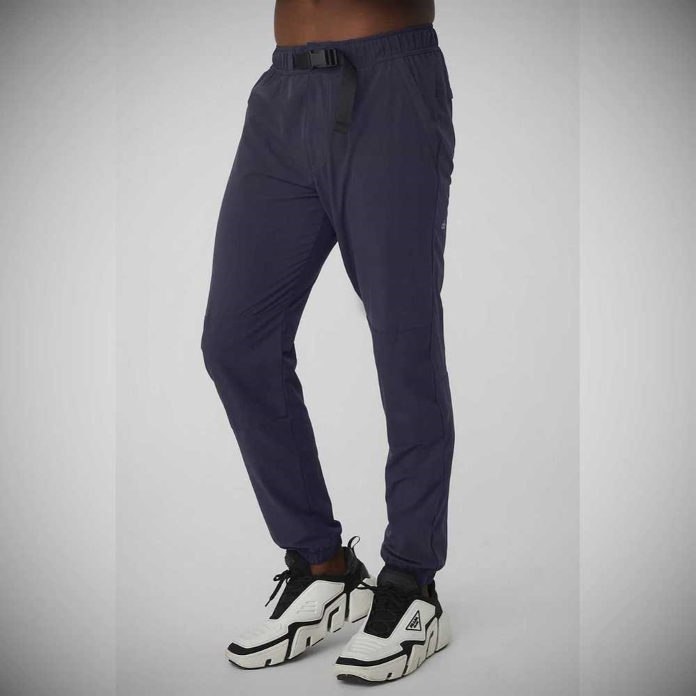 Pantalones Alo Yoga Talus Tech Hombre Azul Marino | MX-80TXQA