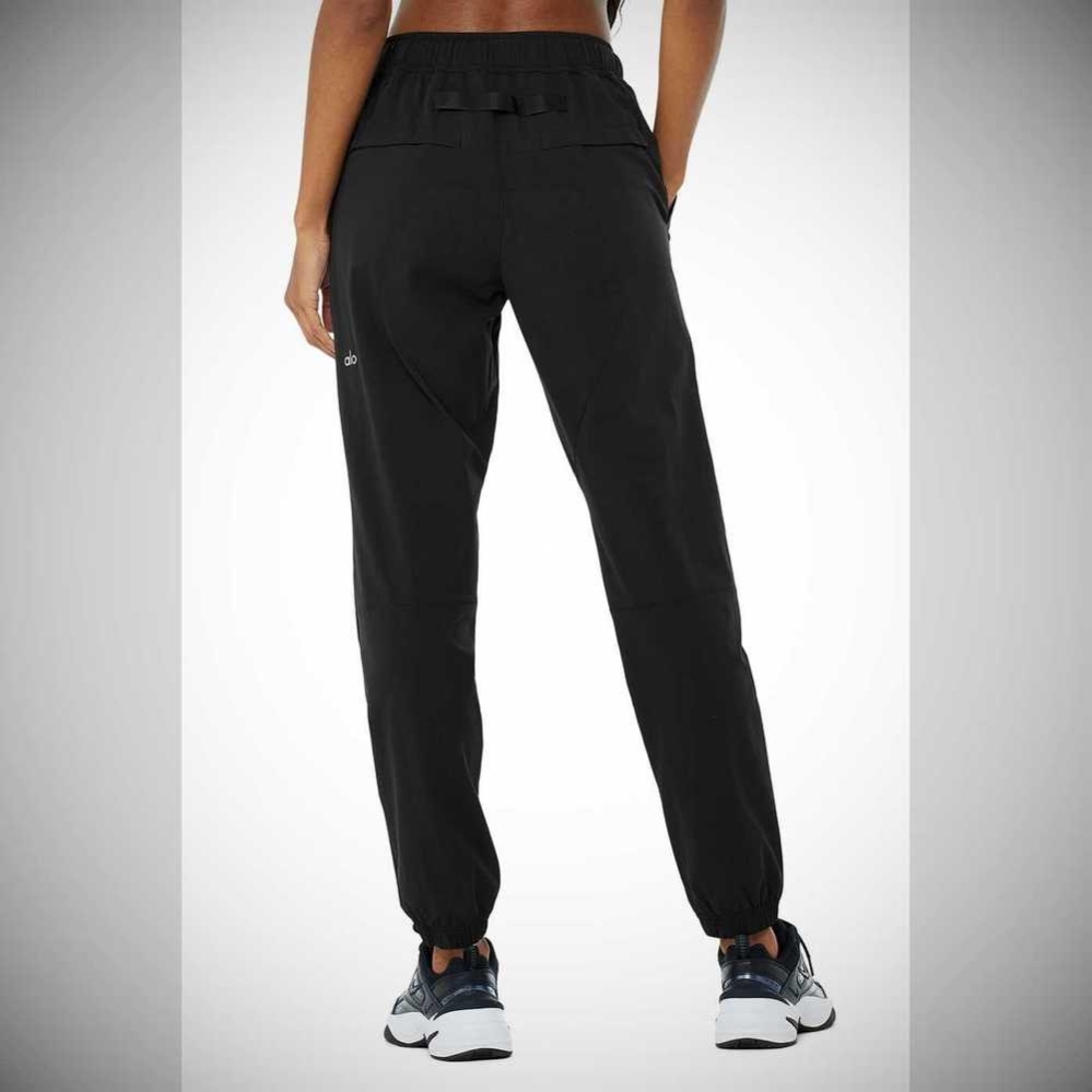 Pantalones Alo Yoga Talus Tech Mujer Negros | MX-36RXQI