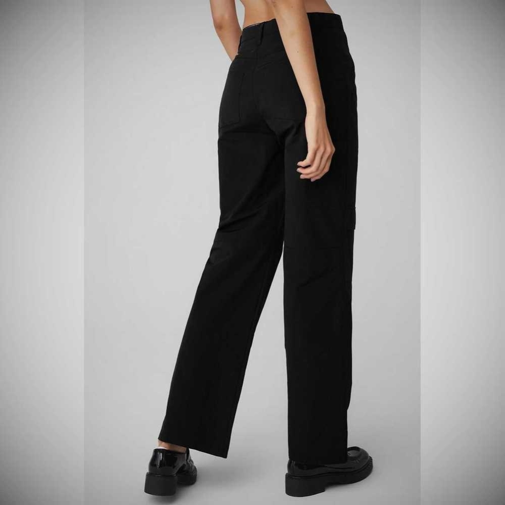 Pantalones Alo Yoga The Edge Trouser Mujer Negros | MX-95XLDV