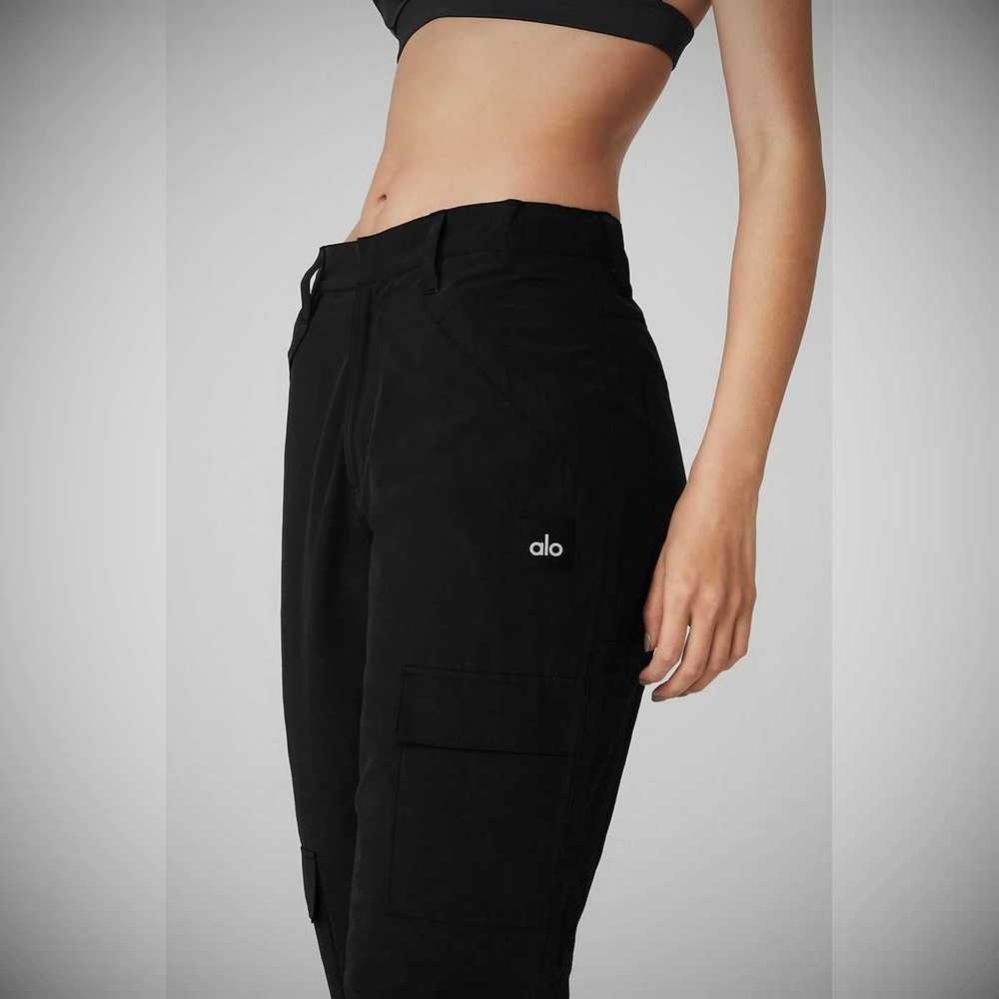 Pantalones Alo Yoga The Edge Trouser Mujer Negros | MX-95XLDV