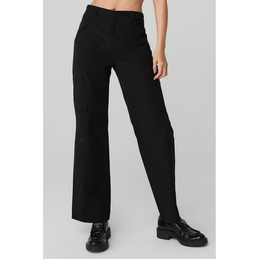 Pantalones Alo Yoga The Edge Trouser Mujer Negros | MX-95XLDV