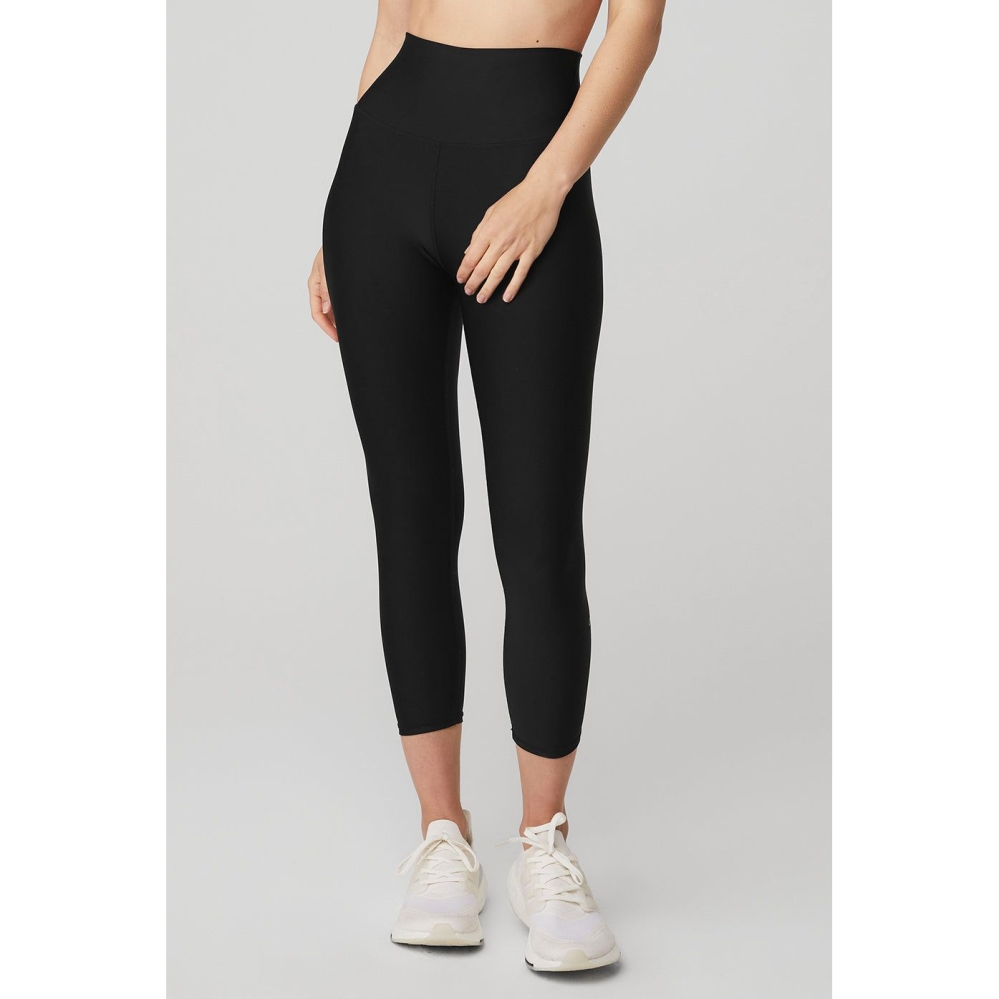 Pantalones Capri Alo Yoga High-Cintura Airlift Mujer Negros | MX-82ODMC