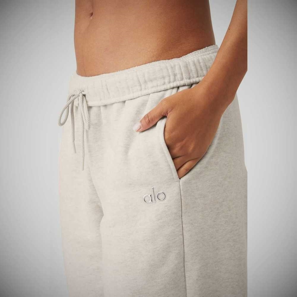 Pantalones Deportivos Alo Yoga Accolade Directo Leg Mujer Beige | MX-08PECV