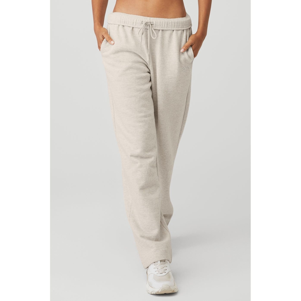 Pantalones Deportivos Alo Yoga Accolade Directo Leg Mujer Beige | MX-08PECV