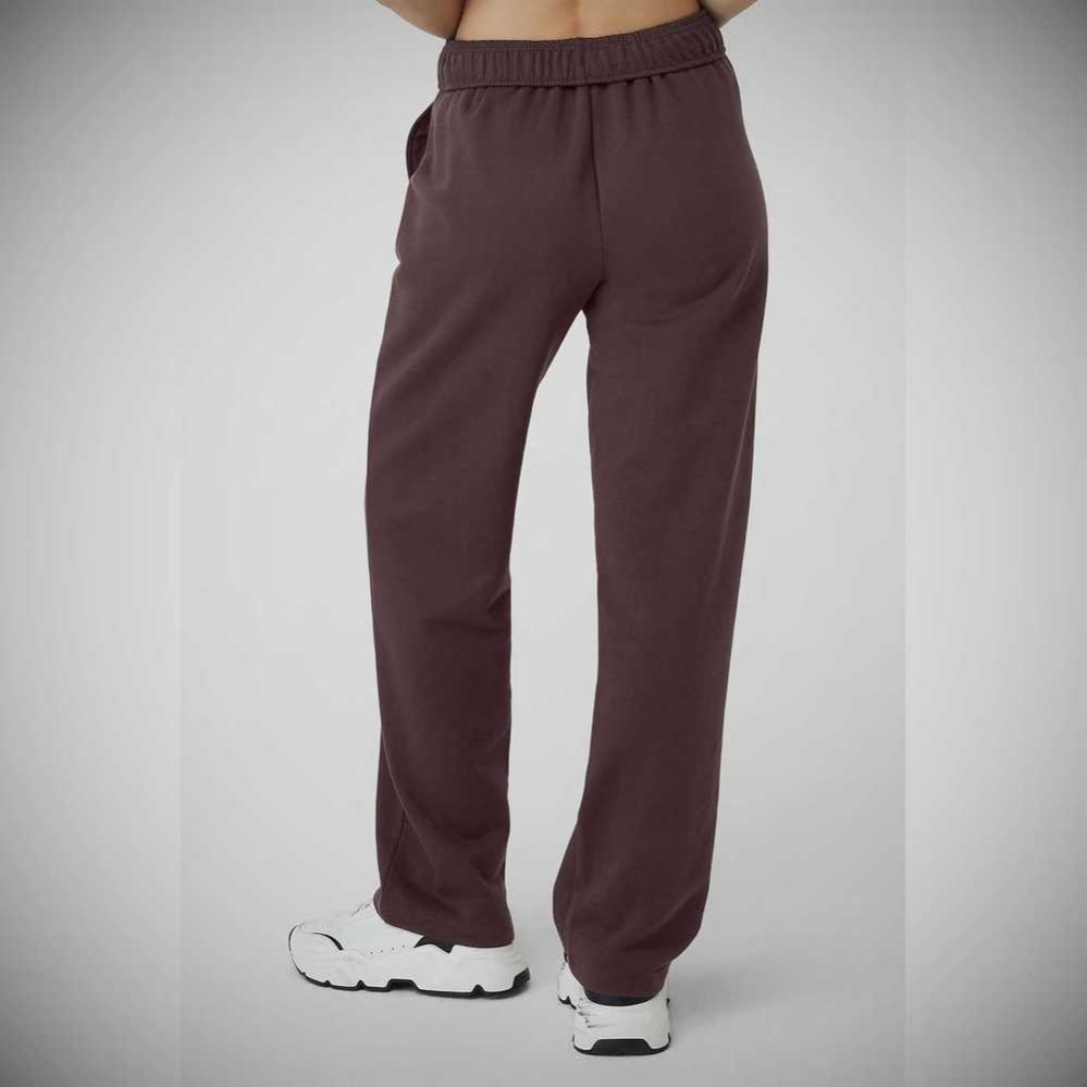 Pantalones Deportivos Alo Yoga Accolade Directo Leg Mujer Morados Grises | MX-09XGFU