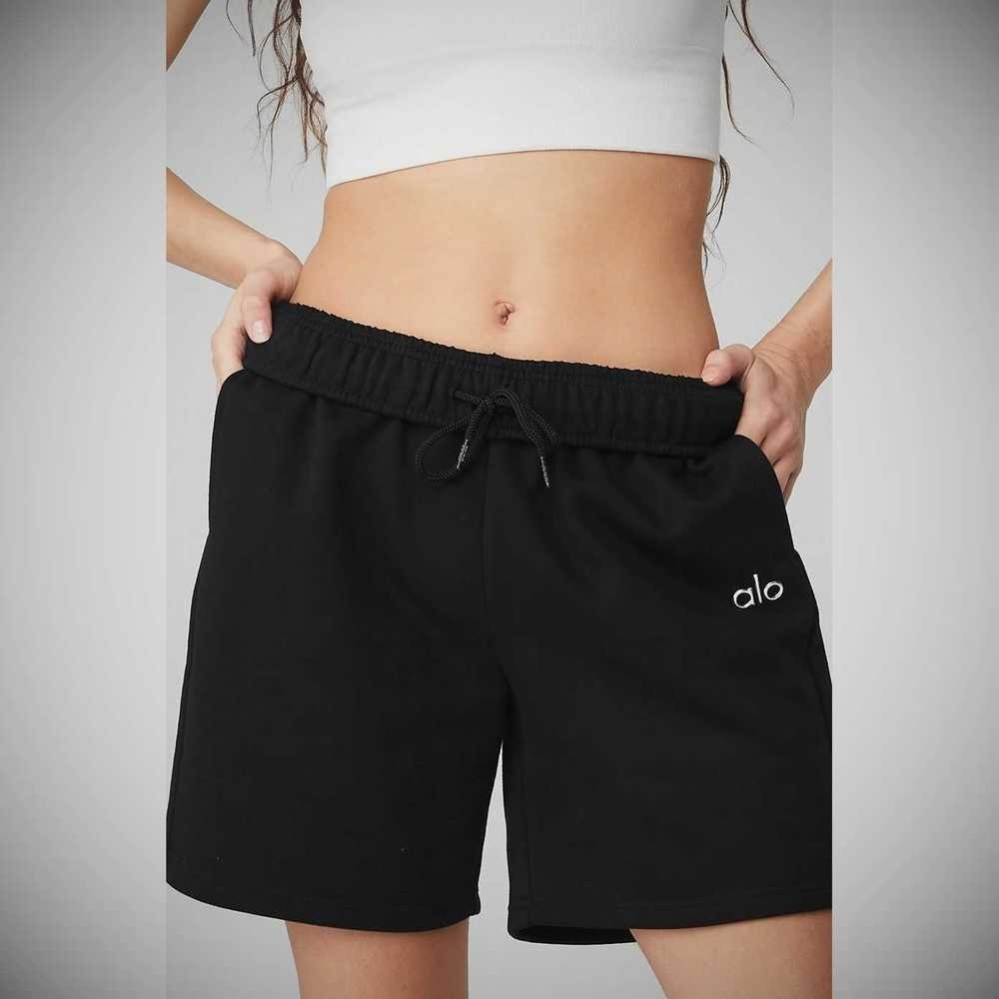 Pantalones Deportivos Alo Yoga Accolade Sweat Mujer Negros | MX-13NTUE