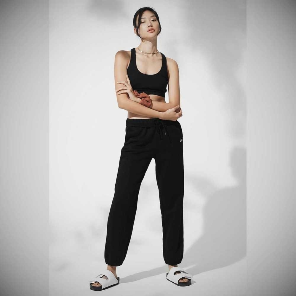 Pantalones Deportivos Alo Yoga Accolade Mujer Negros | MX-15SJVX