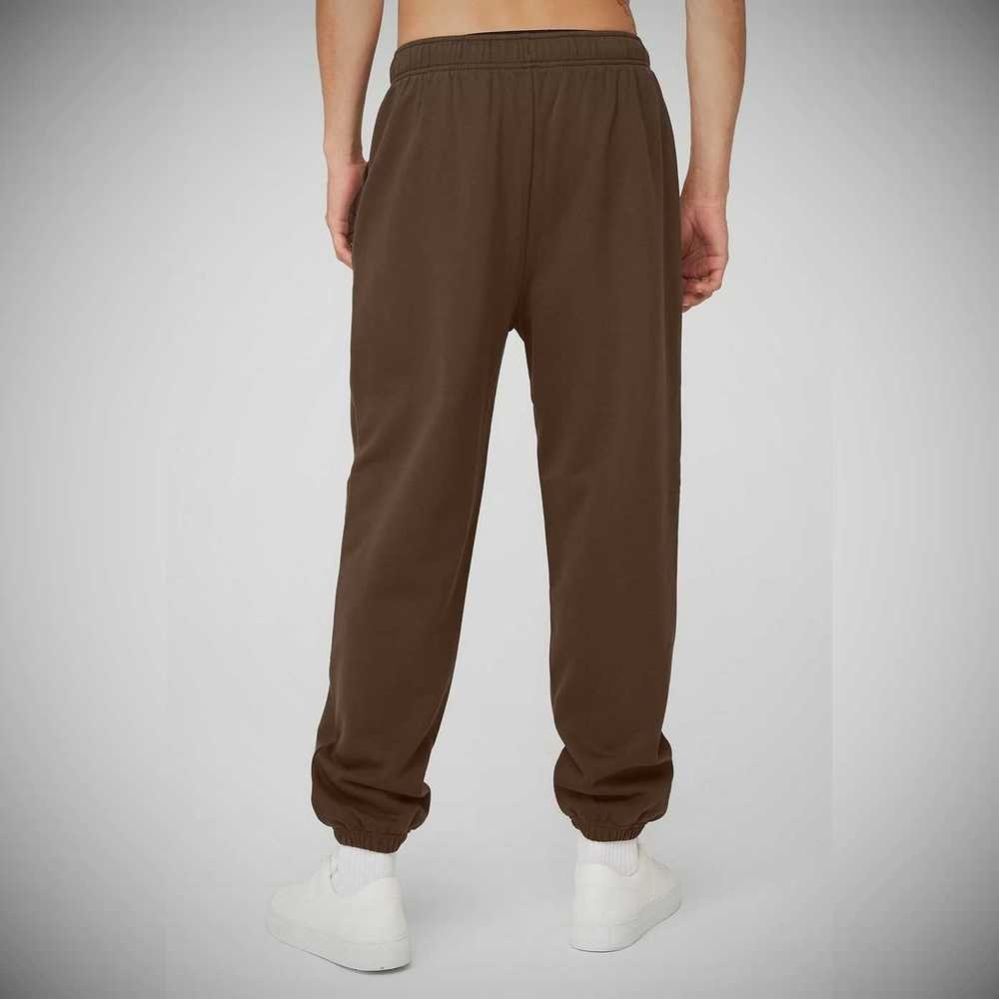 Pantalones Deportivos Alo Yoga Accolade Hombre Cafes | MX-18SXZN