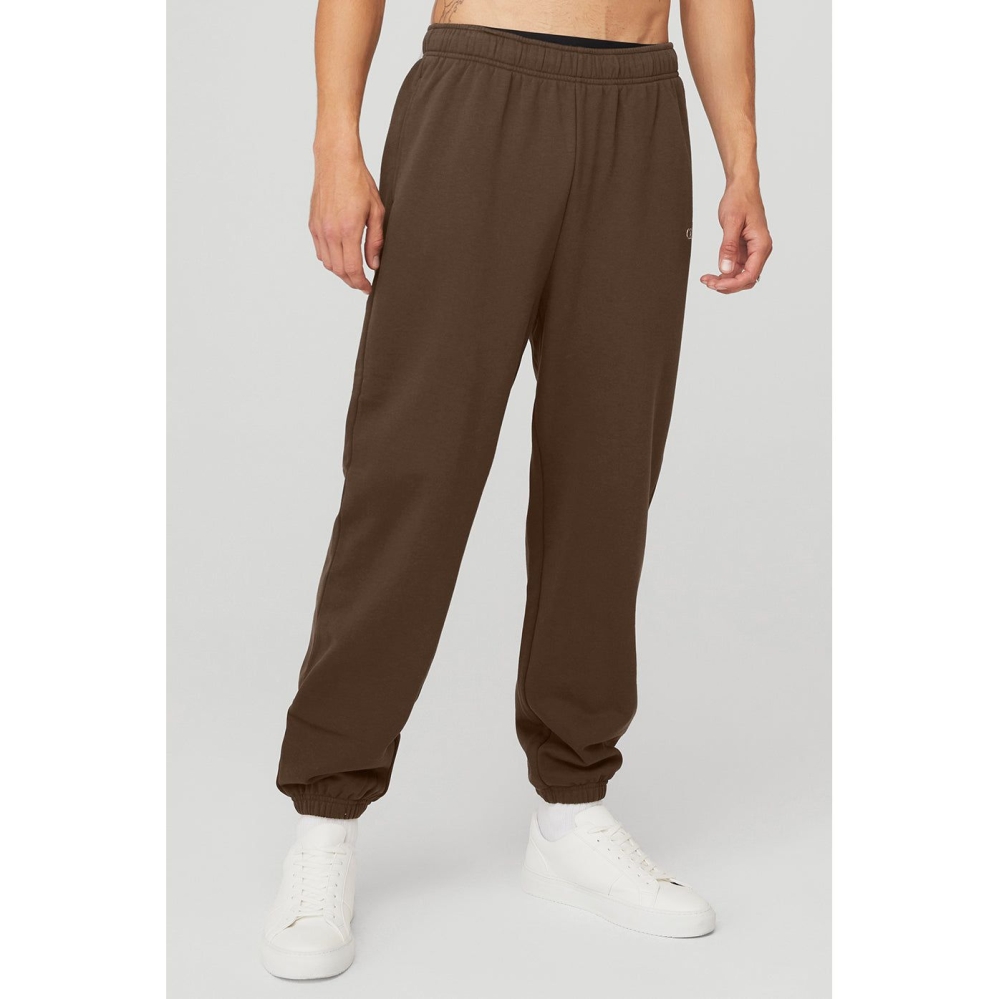 Pantalones Deportivos Alo Yoga Accolade Hombre Cafes | MX-18SXZN