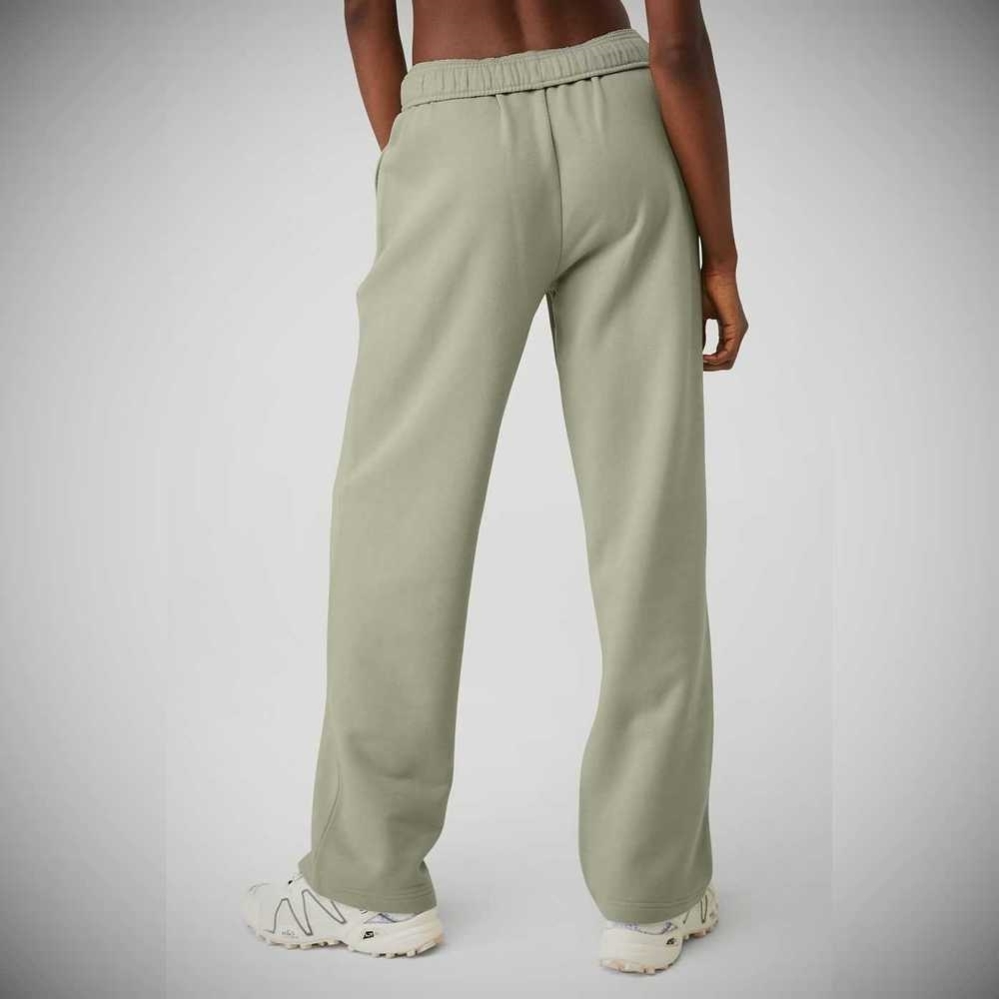 Pantalones Deportivos Alo Yoga Accolade Directo Leg Mujer Grises | MX-28XJWE