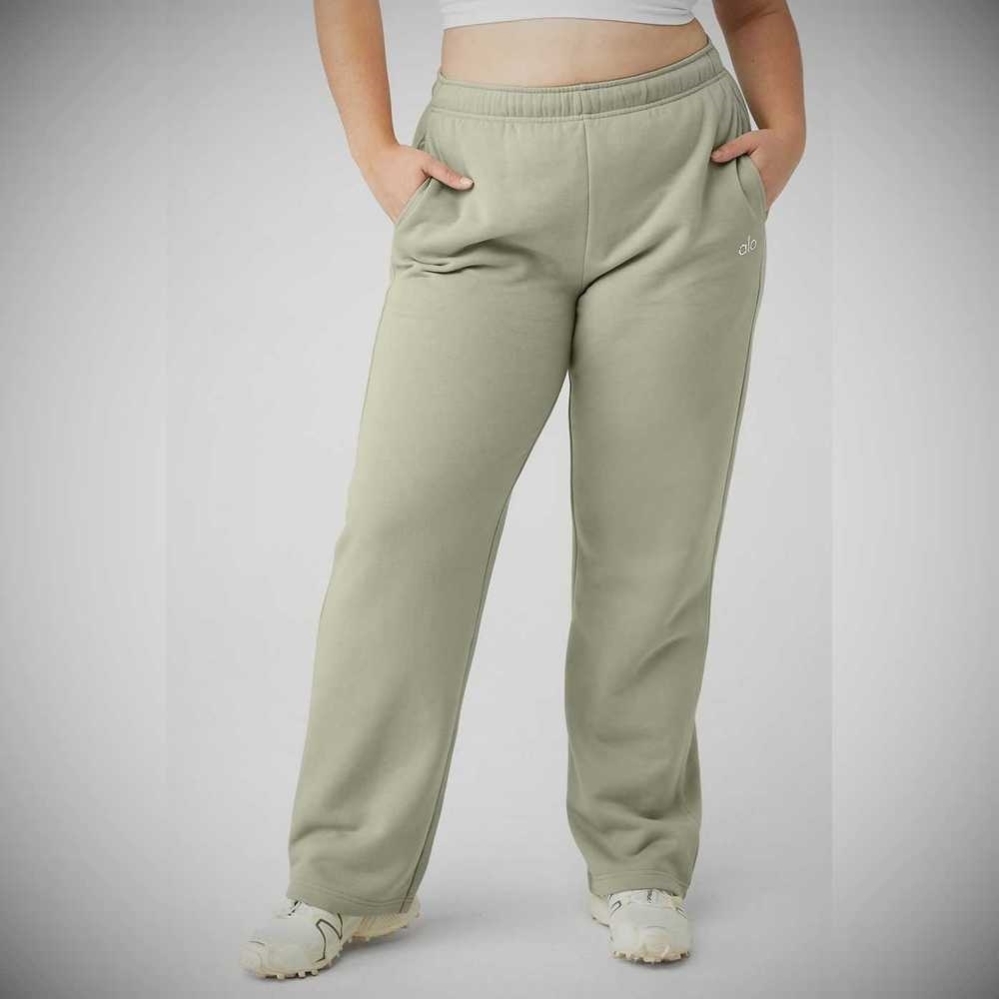 Pantalones Deportivos Alo Yoga Accolade Directo Leg Mujer Grises | MX-28XJWE