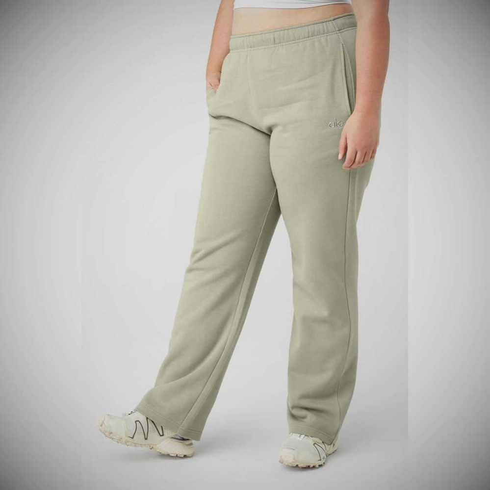 Pantalones Deportivos Alo Yoga Accolade Directo Leg Mujer Grises | MX-28XJWE