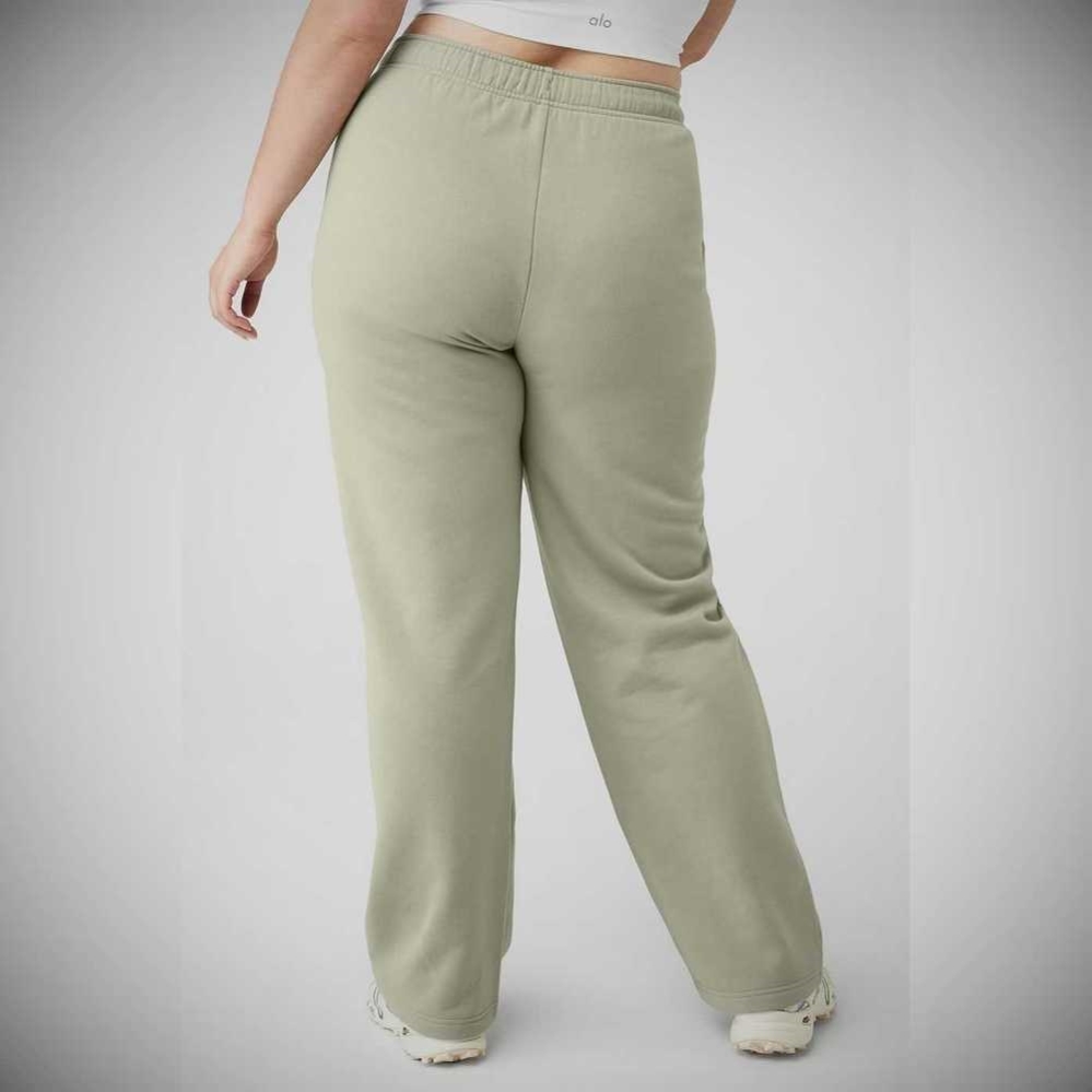 Pantalones Deportivos Alo Yoga Accolade Directo Leg Mujer Grises | MX-28XJWE