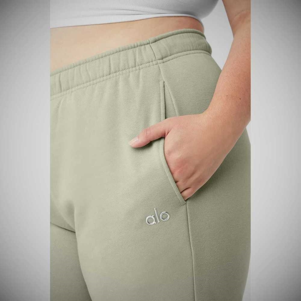 Pantalones Deportivos Alo Yoga Accolade Directo Leg Mujer Grises | MX-28XJWE