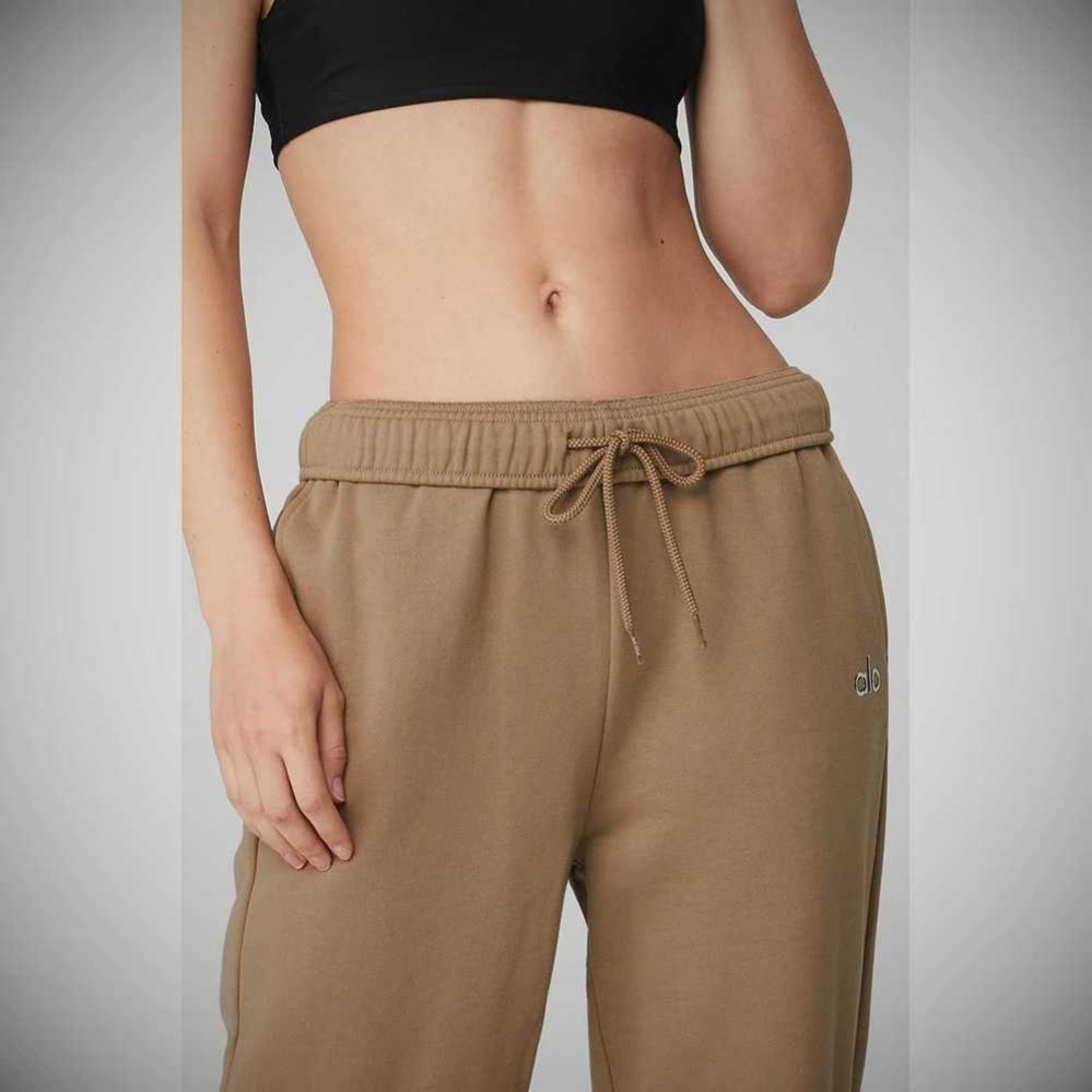 Pantalones Deportivos Alo Yoga Accolade Mujer Marrom | MX-42BJAK