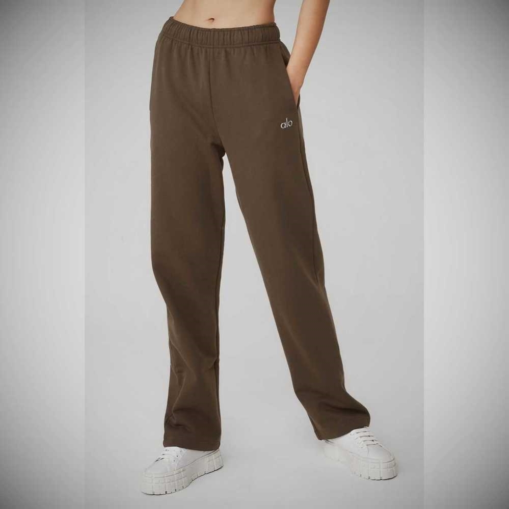 Pantalones Deportivos Alo Yoga Accolade Directo Leg Mujer Cafes | MX-42NSOC