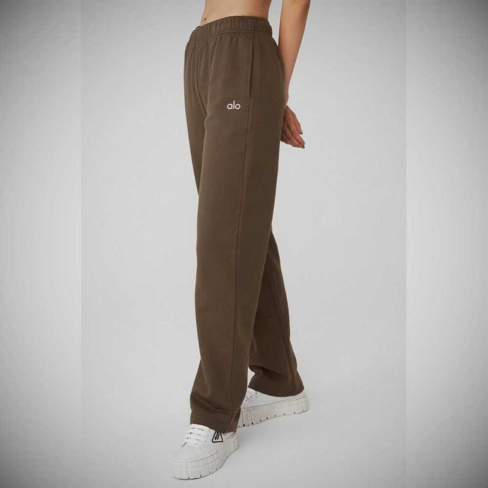 Pantalones Deportivos Alo Yoga Accolade Directo Leg Mujer Cafes | MX-42NSOC