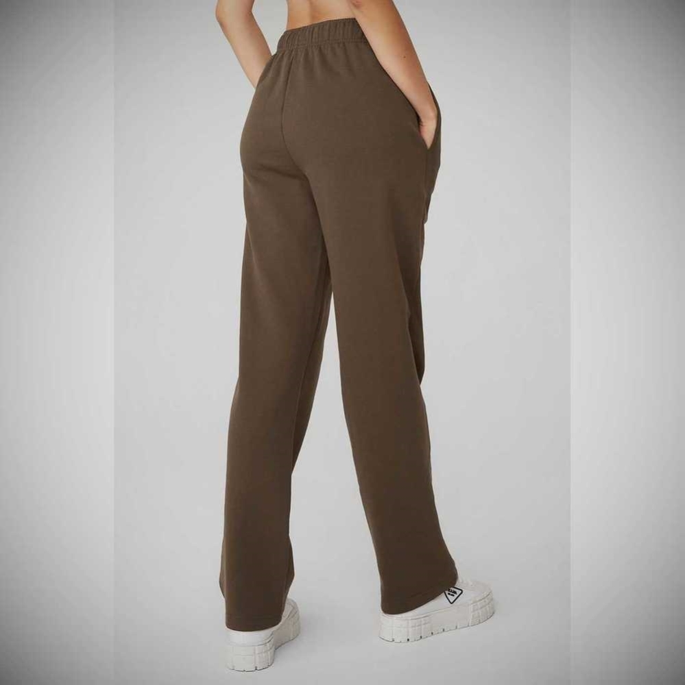 Pantalones Deportivos Alo Yoga Accolade Directo Leg Mujer Cafes | MX-42NSOC