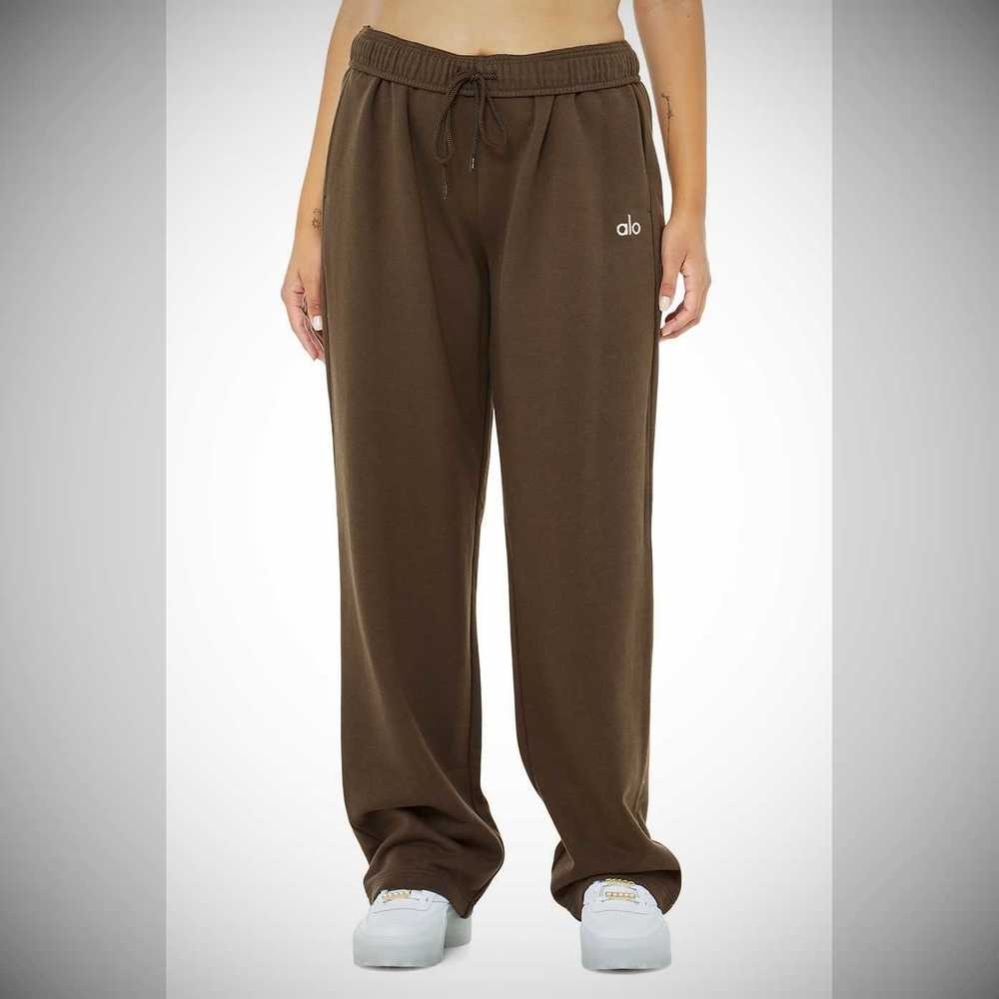 Pantalones Deportivos Alo Yoga Accolade Directo Leg Mujer Cafes | MX-42NSOC