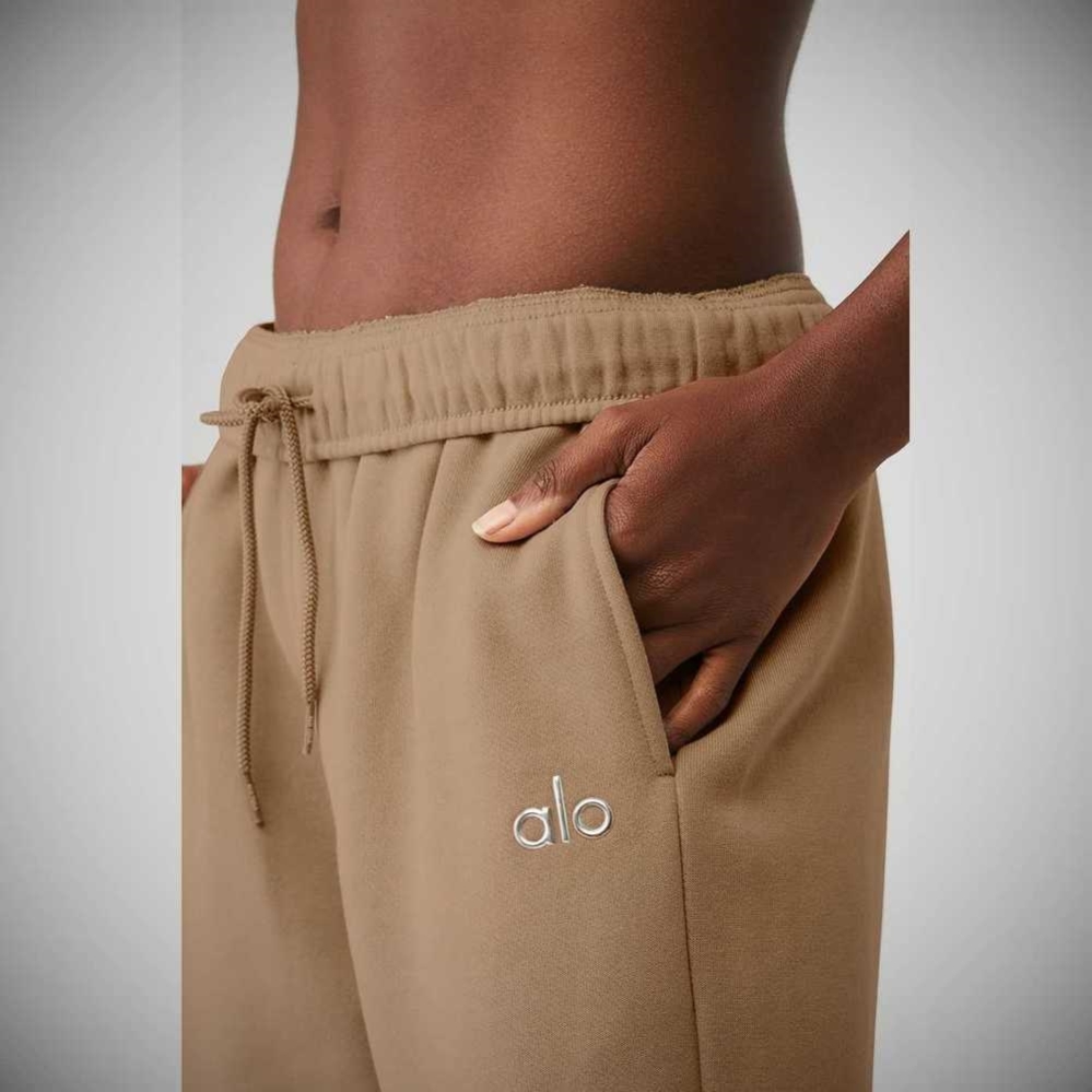 Pantalones Deportivos Alo Yoga Accolade Directo Leg Mujer Marrom | MX-47TRPD