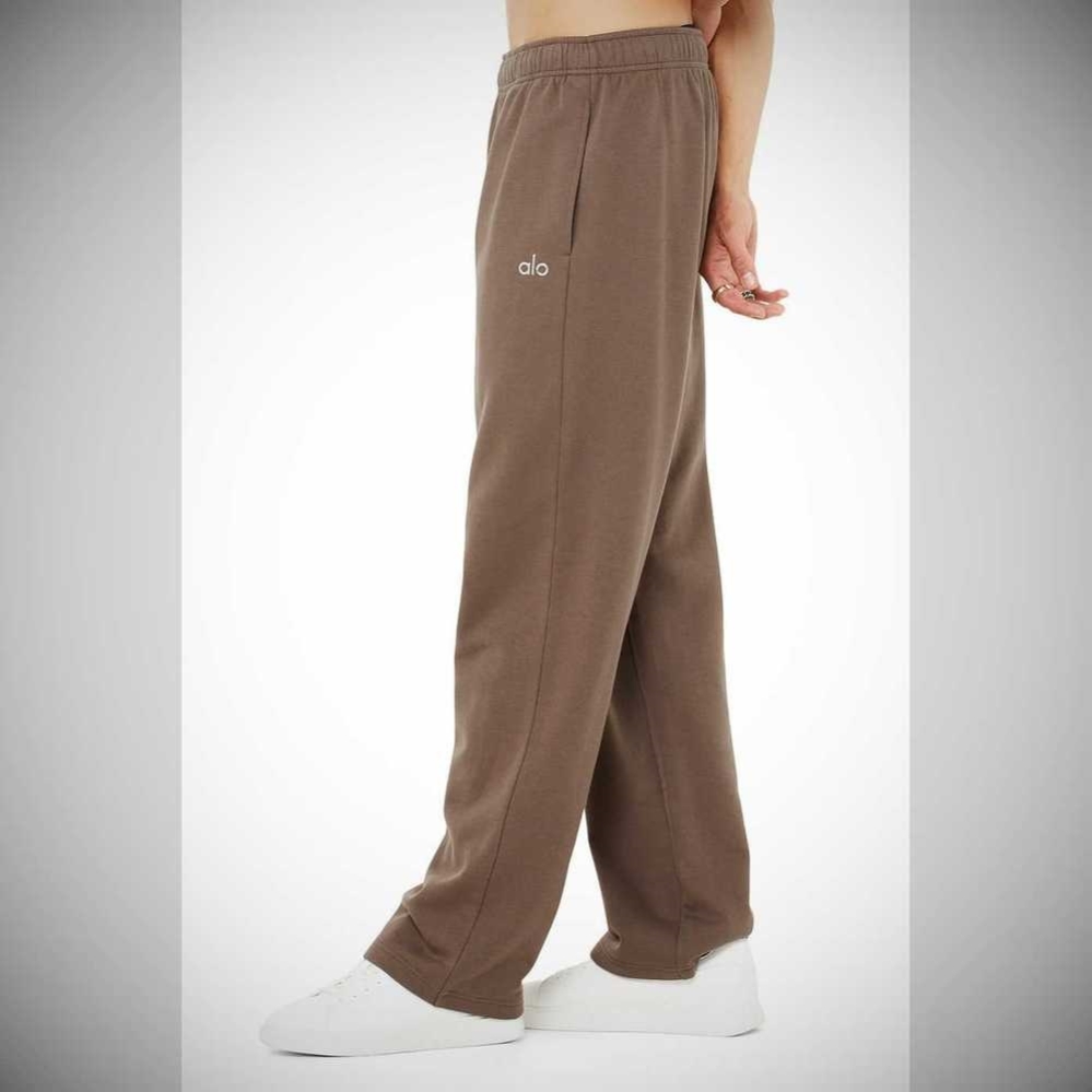 Pantalones Deportivos Alo Yoga Accolade Directo Leg Hombre Cafes | MX-57EDJY