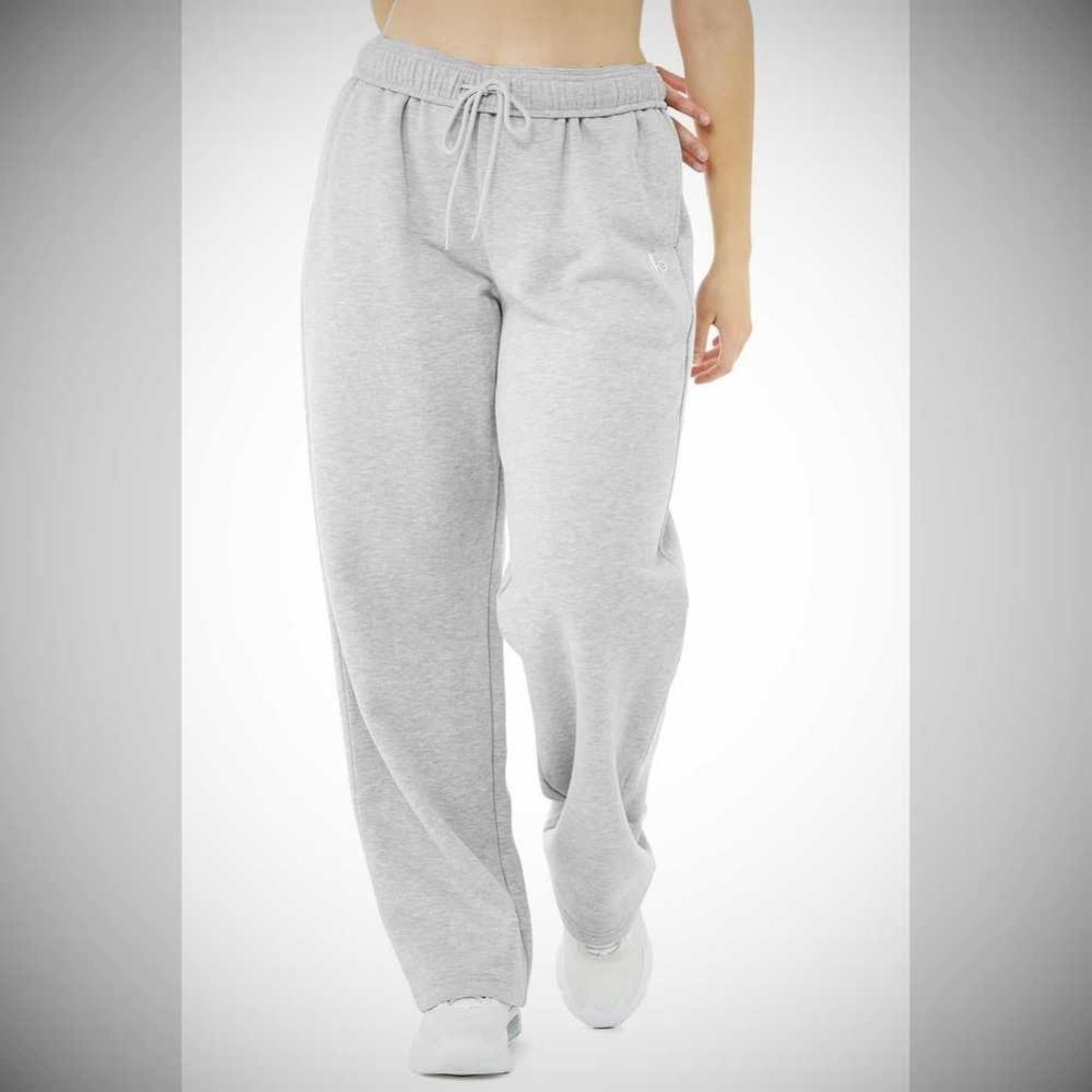 Pantalones Deportivos Alo Yoga Accolade Directo Leg Mujer Grises | MX-60SZAQ