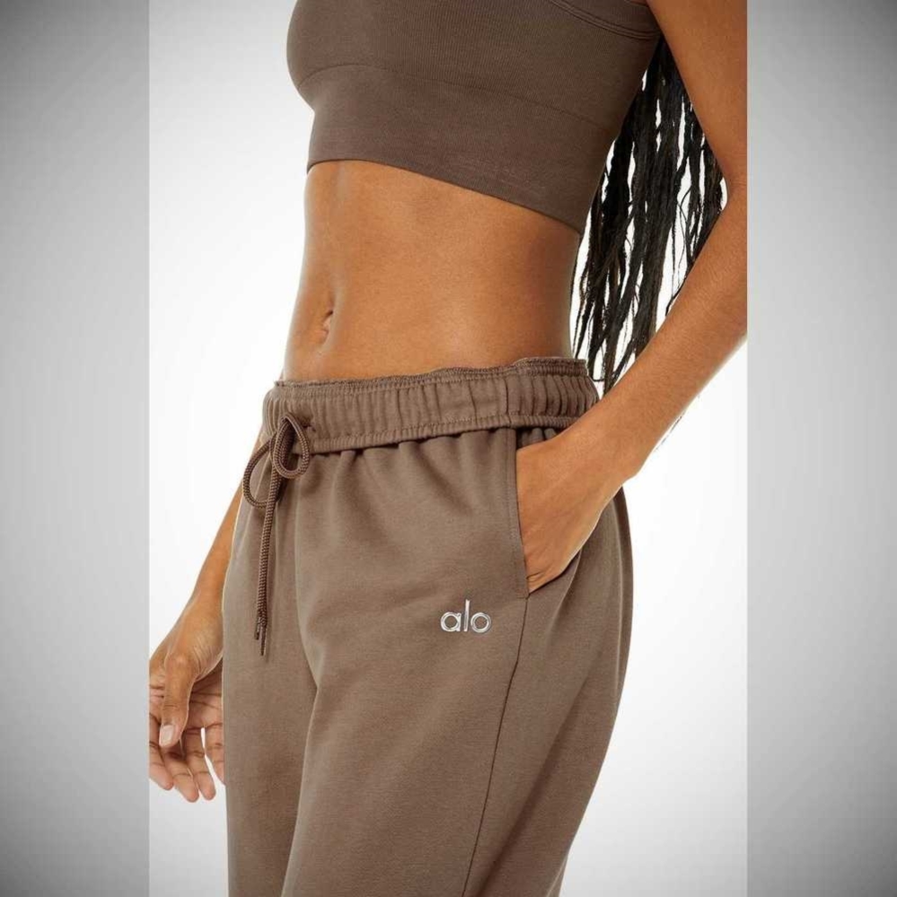 Pantalones Deportivos Alo Yoga Accolade Mujer Cafes | MX-68TPHX