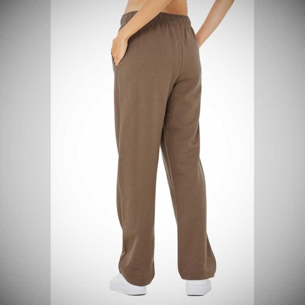 Pantalones Deportivos Alo Yoga Accolade Directo Leg Mujer Cafes | MX-69NVTK